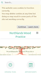 Mobile Screenshot of northlandswoodpractice.com